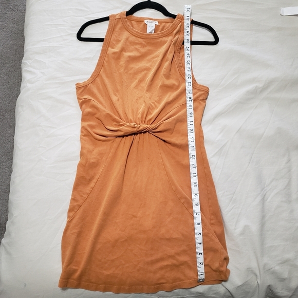 l*space Seaview Sleeveless Dress in Inka Gold size Medium - Picture 7 of 8